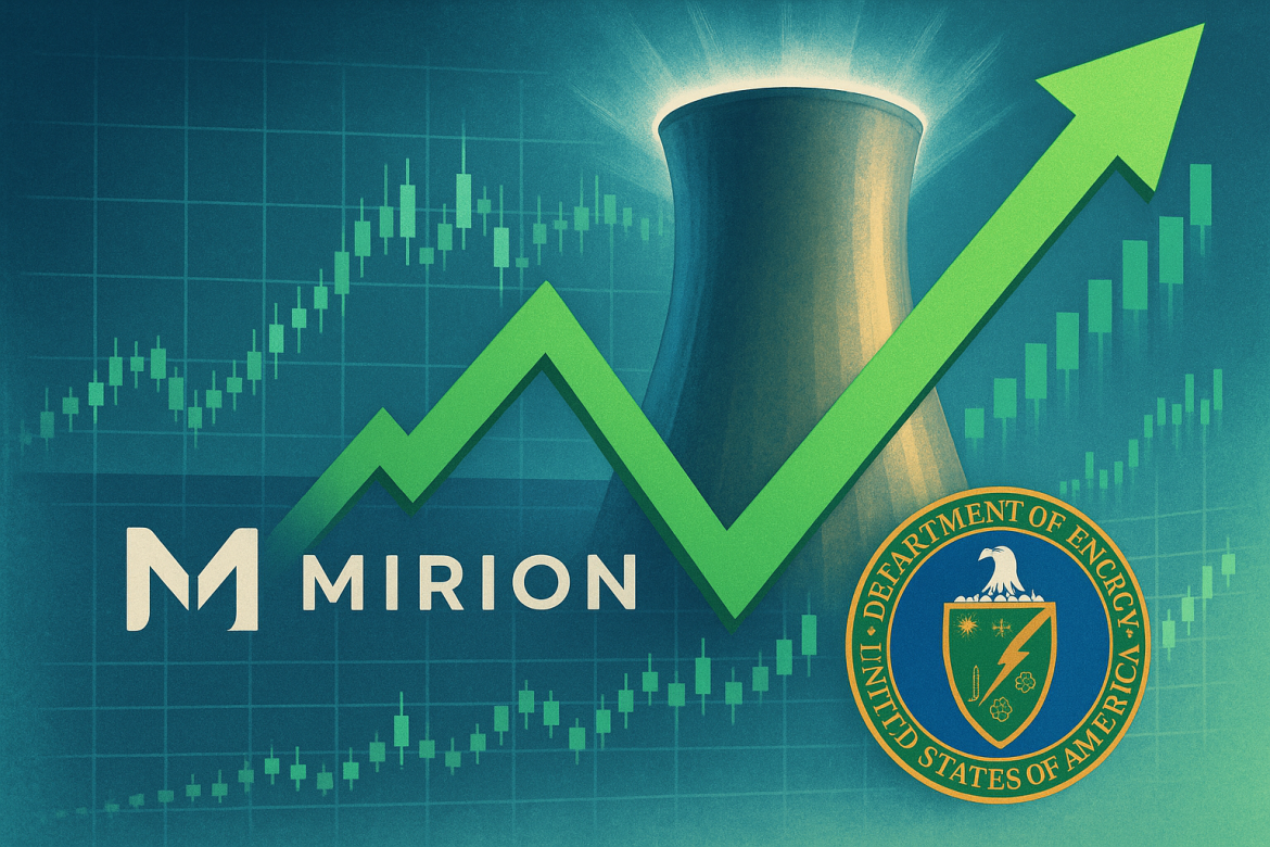 Shares of radiation safety firm Mirion Technologies (NYSE:MIR) jumped 12% on Friday after JPMorgan initiated research coverage with an Overweight rating and a $28 price target, suggesting an upside of roughly 31%. The rally was further fueled by a Politico report indicating that the US Department of Energy (DOE) is preparing to announce $900 million in funding for domestic uranium enrichment, a development that could indirectly benefit companies operating in nuclear safety and related industries.At the time of writing, the stock was trading at $23.88, up by 11.43%.JPMorgan sees strong growth trajectoryJPMorgan’s research note positioned Mirion as a top pick in the radiation safety space, highlighting its leadership across nuclear power, medical cancer care, dosimetry, and research laboratories. The bank’s $28 price target implies roughly 31% upside from current levels.The firm cited several growth drivers for its positive outlook, including high-single-digit revenue growth, improving free cash flow conversion to 75% by 2026, and significant EBITDA margin expansion—from about 24% in 2024 to nearly 30% by 2028.JPMorgan also pointed to Mirion’s robust $825 million backlog and recurring revenue base, with approximately 73% of revenue recurring and 30% derived from software and services. The recent acquisition of Paragon Energy Solutions, expected to generate $10 million in synergies, was viewed as complementary to Mirion’s margin expansion goals. Despite the capital commitments required for the deal, the bank expects Mirion to achieve its targeted 600 basis point margin expansion by 2028.DOE funding signals nuclear industry supportAdding to the sector’s momentum, Politico reported that the DOE is preparing to announce at least $900 million in funding for domestic uranium enrichment, possibly by the end of this month. The move comes as the US plans to halt Russian uranium imports by 2028, aiming to strengthen domestic supply chains for the 94 nuclear reactors currently providing about 20% of US electricity.While analysts noted the funding represents seed money rather than a comprehensive solution, the investment underscores growing federal support for the nuclear industry. Market observers see this as a potential tailwind for companies like Mirion, whose products play a central role in radiation safety and nuclear power operations.Strategic capital raises and outlookMirion has been active on the financing front in recent months. The company priced an upsized public offering of 17.3 million shares of Class A common stock at $21.35 per share, expected to close on September 30, 2025. It also launched a $325 million offering of 0.00% Convertible Senior Notes due 2031, raised from an initial $250 million target.Moody’s Ratings recently affirmed Mirion’s B1 corporate family rating and upgraded its senior secured bank credit facility rating to Ba2 from Ba3, maintaining a stable outlook. The upgrade followed Mirion’s announcement of its $585 million acquisition of Paragon, financed with proceeds from equity and bond offerings.The company has also undertaken a series of capital raises, including a $250 million convertible note issuance with an additional $37.5 million purchase option, as well as a $350 million public equity offering managed by Goldman Sachs, Evercore ISI, Citigroup, and Morgan Stanley.The post <a href="https://invezz.com/news/2025/09/26/mirion-technologies-surge-on-jpmorgan-coverage-and-doe-funding-prospects/">Mirion Technologies surge on JPMorgan coverage and DOE funding prospects</a> appeared first on <a href="https://invezz.com/">Invezz</a>