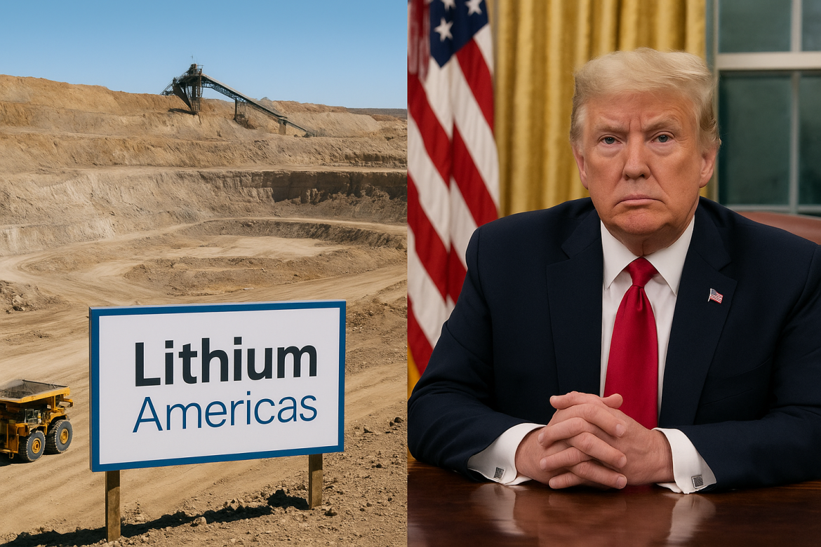 Shares of Lithium Americas surged by almost 60% in premarket trading on Wednesday after a Reuters report that the Trump administration is seeking an equity stake of up to 10% in the Canadian miner. The stake would be tied to renegotiations of a $2.26 billion US Energy Department loan for the company’s Thacker Pass lithium project in Nevada, a venture with General Motors.The potential deal marks the latest intervention by Washington in sectors deemed vital to national security. The administration has recently sought equity positions in Intel, MP Materials and other firms to secure domestic production capacity in technology and minerals.A White House official told Reuters that the president wanted the project to succeed while safeguarding taxpayers’ interests. “President Trump supports this project. He wants it to succeed and also be fair to taxpayers,” the official said. “But there’s no such thing as free money.”Thacker Pass seen as linchpin of US supply chainThe Thacker Pass mine, under construction for nearly a year with more than 600 contractors on site, is slated to open in 2028. Located about 25 miles south of Nevada’s border with Oregon, it is expected to become the largest lithium source in the Western Hemisphere.Lithium is a crucial component in batteries for electric vehicles and electronics. The project is central to US efforts to build a domestic supply chain and reduce reliance on China, which dominates lithium refining and processes over 75% of global supply.Phase one of Thacker Pass is projected to produce 40,000 metric tons of battery-quality lithium carbonate annually, enough for up to 800,000 electric vehicles. The scale could surpass the regional output of industry leader Albemarle, which currently operates the only US lithium mine.Analysts say equity stake an indicator of favourable ROICShares of Lithium Americas jumped from around $3 to $5.54 following the news, with analysts suggesting equity stakes could signal stronger government support. “Markets can view equity stakes as a leading indicator of favorable ROIC (return on invested capital)… the incentive for taking equity stakes seem significantly higher than withdrawing funding,” said analysts at Jefferies.General Motors, which owns 38% of the Thacker Pass project, saw its shares rise 2.9% before the opening bell. Other lithium producers also benefited, with Albemarle up 5.2%, Sigma Lithium gaining 5.3% and SQM climbing 2.7% in light trading.The project’s estimated $2.93 billion cost was first approved at the end of Trump’s previous term. While the Department of Energy’s Loan Programs Office closed the loan under the Biden administration, current talks reflect Trump’s strategy of tying state support to direct equity stakes in critical projects.Global race for lithium intensifiesChina remains a dominant force in the global lithium market, producing more than 40,000 metric tons annually and refining the majority of global supply into battery-grade material. Australia and Chile lead global mining output, but Washington views the Thacker Pass project as crucial to diversifying supply and strengthening energy security.The US currently produces less than 5,000 metric tons annually, highlighting the potential impact of the Nevada mine. Analysts say US involvement through equity stakes could accelerate investment and provide stability in a sector where supply security is increasingly tied to geopolitical strategy.While Lithium Americas reported a widening net loss in the second quarter, the latest development suggests government backing could alter the company’s outlook and cement its role in America’s critical minerals future.The post <a href="https://invezz.com/news/2025/09/24/lithium-americas-shares-surge-60-as-trump-reportedly-eyes-us-stake/">Lithium Americas shares surge 60% as Trump reportedly eyes US stake</a> appeared first on <a href="https://invezz.com/">Invezz</a>