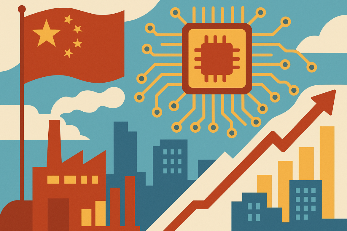 China has outlined a new five-year strategy to strengthen technological self-reliance and boost domestic demand, signalling a shift in its long-term economic focus amid rising global tensions and slowing growth.As per a <a href="http://China Deepens Push for Tech Self-Reliance in Five-Year Plan">Bloomberg</a> report, the Communist Party’s Central Committee concluded its four-day meeting on Thursday, with a communiqué pledging to “greatly increase” the country’s capacity for self-sufficiency in science and technology.The plan also emphasised developing advanced industries such as semiconductors and artificial intelligence, while reducing reliance on foreign technology and external markets.Beijing’s renewed push for technological independenceBloomberg notes that the Central Committee’s statement underscored China’s intention to build a “modern industrial system” between 2026 and 2030, placing science and innovation at the heart of its next phase of development.The state broadcaster CCTV reported that the leadership wants to “strengthen innovation in core technologies,” reflecting Beijing’s growing urgency to overcome export restrictions on advanced chips and high-end equipment imposed by the US and its allies.This direction aligns with President Xi Jinping’s long-standing vision of “new-quality productive forces” — a phrase referring to high-tech sectors like AI, green energy, and biotechnology that Beijing views as essential for sustaining future growth.The push comes as the country faces an ageing population and diminishing returns from traditional growth drivers such as property and infrastructure investment.Expanding domestic demand and investmentBeyond technological independence, the communiqué, states Bloomberg, also highlighted China’s goal of stimulating its domestic economy. It pledged to “firmly eliminate clogs hindering the building of a unified national market” and to expand both consumption and private investment.Economists have long argued that increasing household spending and domestic demand is key to rebalancing China’s growth model, which has historically relied on exports and heavy industry.The leadership’s renewed focus on internal demand suggests an attempt to stabilise growth amid weaker global trade and persistent deflationary pressures.Analysts expect further policy announcements in the coming months that may include incentives for consumption, investment in green technology, and infrastructure upgrades.Response to global and structural challengesThe plan’s timing reflects growing global uncertainty and heightened technological competition. Western export controls have restricted China’s access to advanced chip-making tools and software, prompting the government to accelerate its efforts to develop domestic alternatives.At the same time, the leadership is attempting to maintain investor confidence as the property market continues to struggle and youth unemployment remains high.The five-year plan’s focus on “high-quality development” also signals a shift away from rapid GDP expansion towards sustainable, innovation-driven growth.By investing in emerging sectors such as AI and renewable energy, China aims to reduce vulnerability to external shocks while positioning itself as a global leader in next-generation industries.Market reactionFollowing the release of the communiqué, China’s financial markets remained largely stable. The FTSE China A50 Futures held steady, while the yuan and the yield on 10-year government bonds were little changed.Analysts noted that while the details of the policy framework are still limited, the emphasis on self-reliance and domestic demand suggests a more inward-focused growth strategy in the years ahead.The full policy blueprint for the 15th Five-Year Plan is expected to be finalised and released in 2026.It will likely include more specific targets for industrial innovation, consumption, and sustainability — priorities that are increasingly shaping Beijing’s response to both domestic and international pressures.The post <a href="https://invezz.com/news/2025/10/23/chinas-new-five-year-plan-focuses-on-technological-self-reliance-domestic-growth/">China’s five-year plan focuses on tech self-reliance and domestic growth</a> appeared first on <a href="https://invezz.com/">Invezz</a>